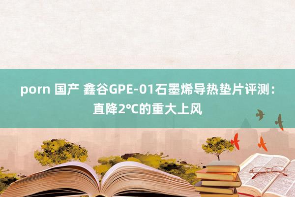 porn 国产 鑫谷GPE-01石墨烯导热垫片评测：直降2℃的重大上风