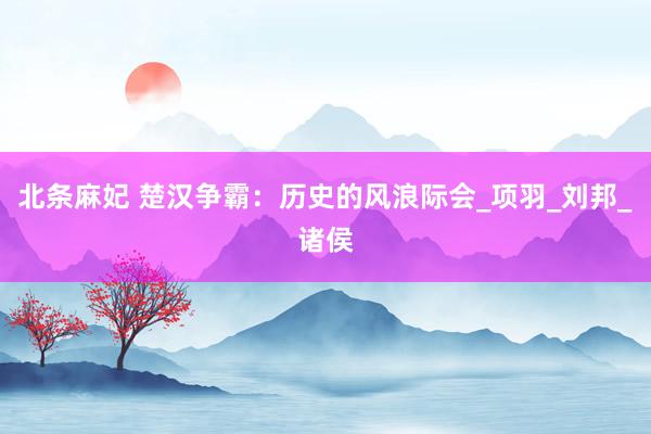 北条麻妃 楚汉争霸：历史的风浪际会_项羽_刘邦_诸侯