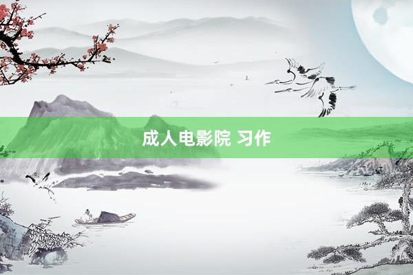 成人电影院 习作