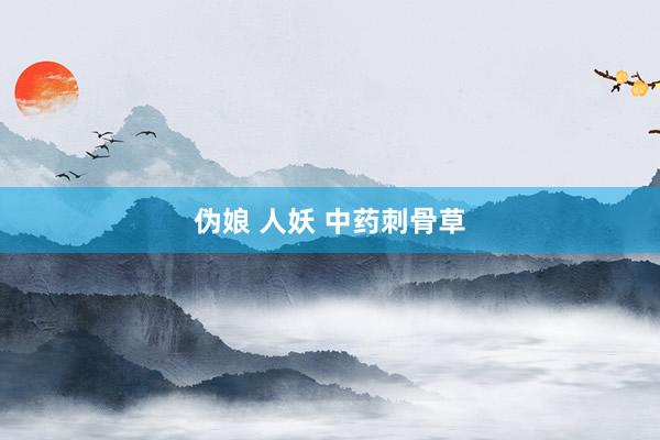 伪娘 人妖 中药刺骨草